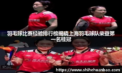 羽毛球比赛经验排行榜揭晓上海羽毛球队荣登第一名桂冠